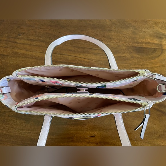 Kate Spade Pop Fizz Champagne Crossbody Tote Bag - Picture 5 of 7